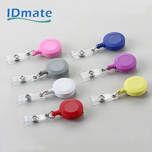 Retractable badge reel