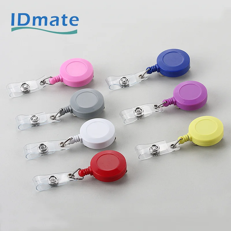 Retractable badge reel