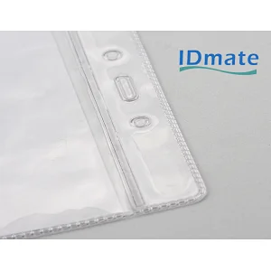 flexible PVC visitor badge holder-2