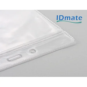 flexible PVC visitor badge holder-1