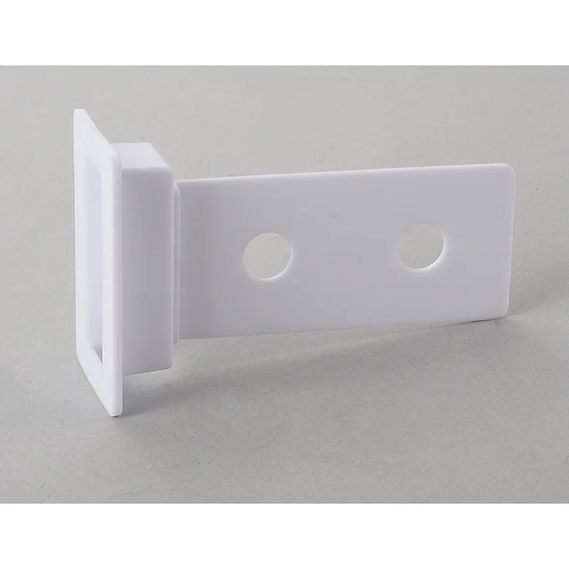 plastic corrugated shelf support clips-B