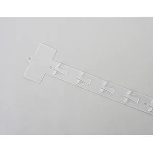plastic injection clip strip for retail