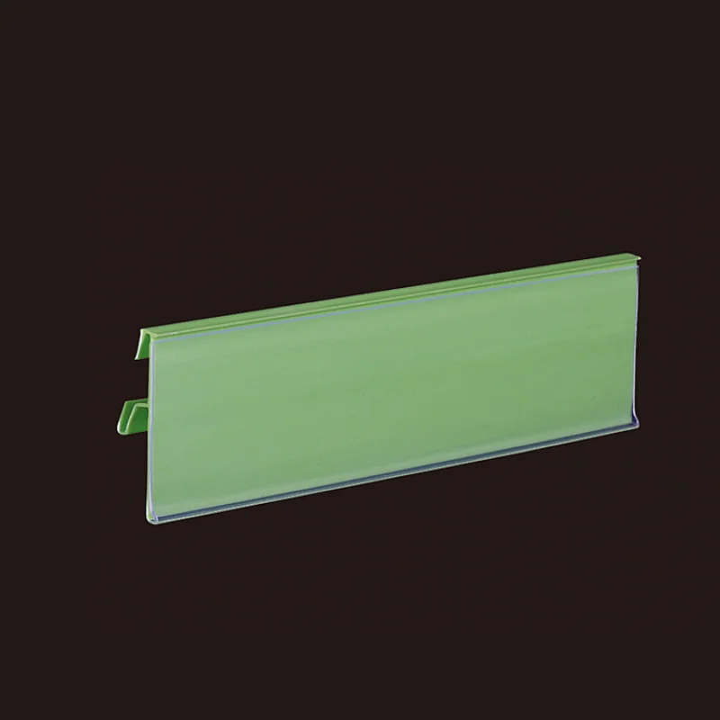 Plastic price tag label holder for shelves - Ningbo Tianjie