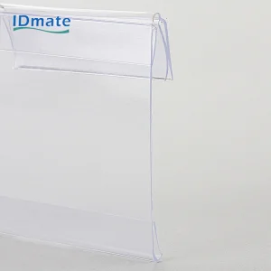 PVC shelf talker price channel tag holder