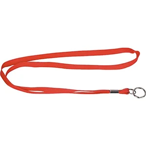 Tube Lanyard With Split Rings and Clamp