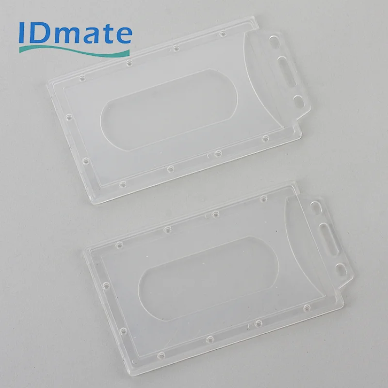 Custom thumb hole ID card holder