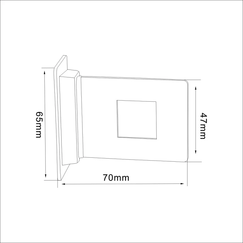 PP shelf support -A