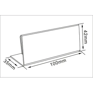slant back table sign holder-1