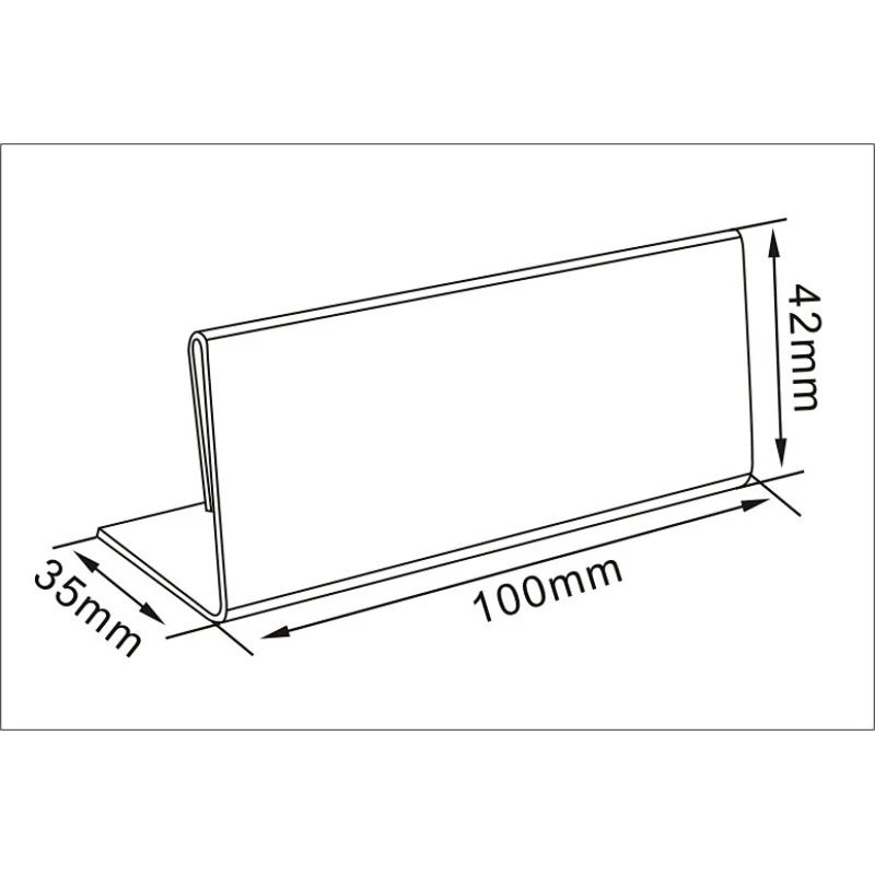 slant back table sign holder-1