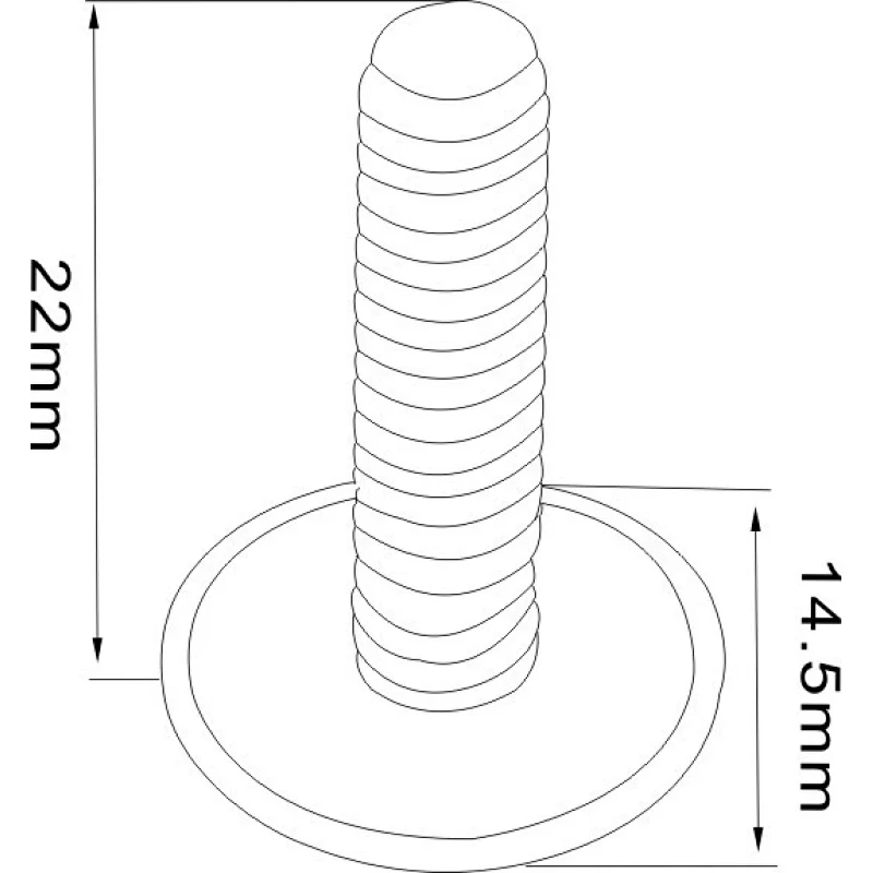 squeeze-on screw/nut-1