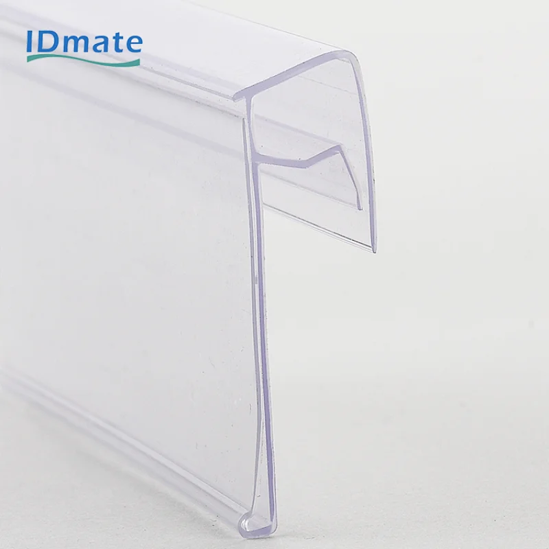 plastic label holder for wire shelf