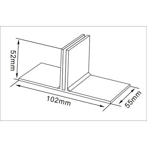 small size acrylic desk sign holder