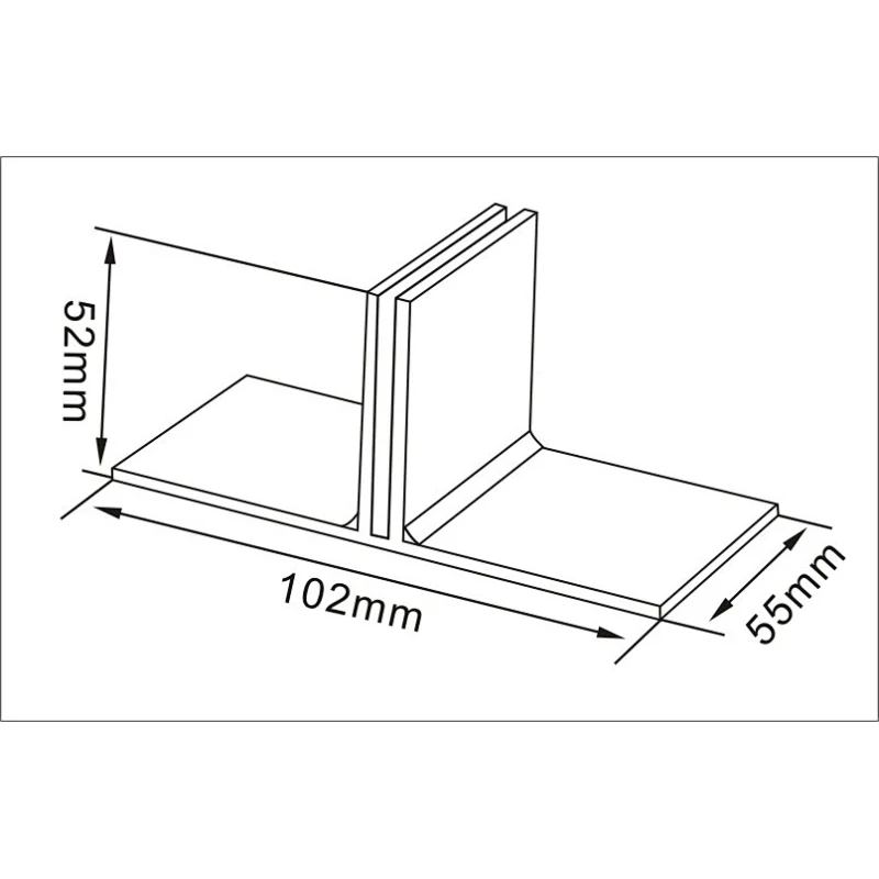 small size acrylic desk sign holder