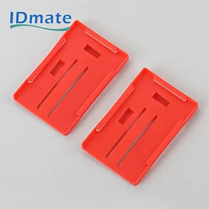 Three Standard Multi Visible Name Enclosed Tag Holders