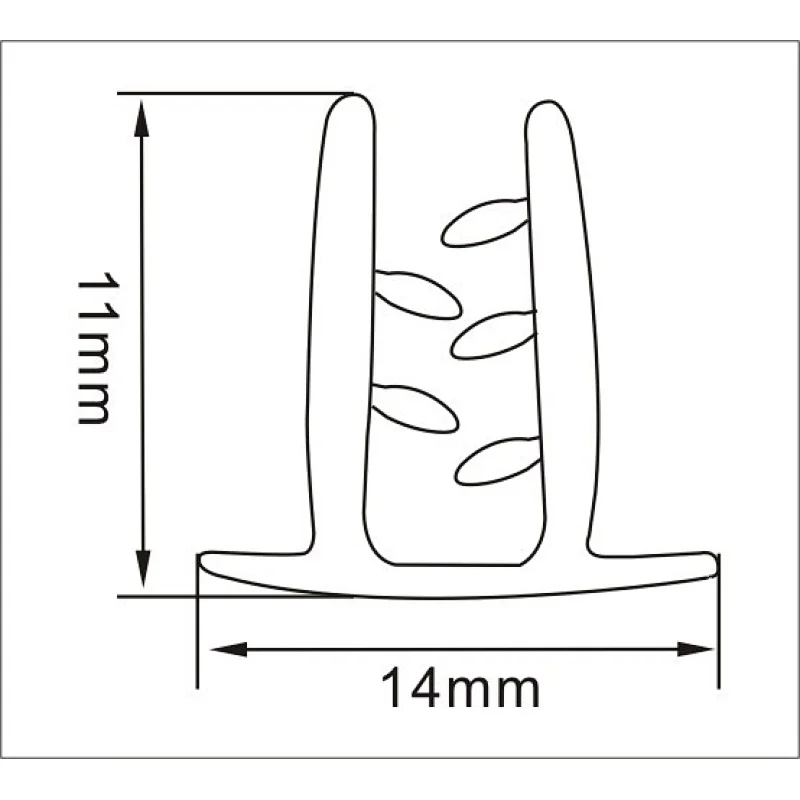 bottom adhesive sign holder-1 20024