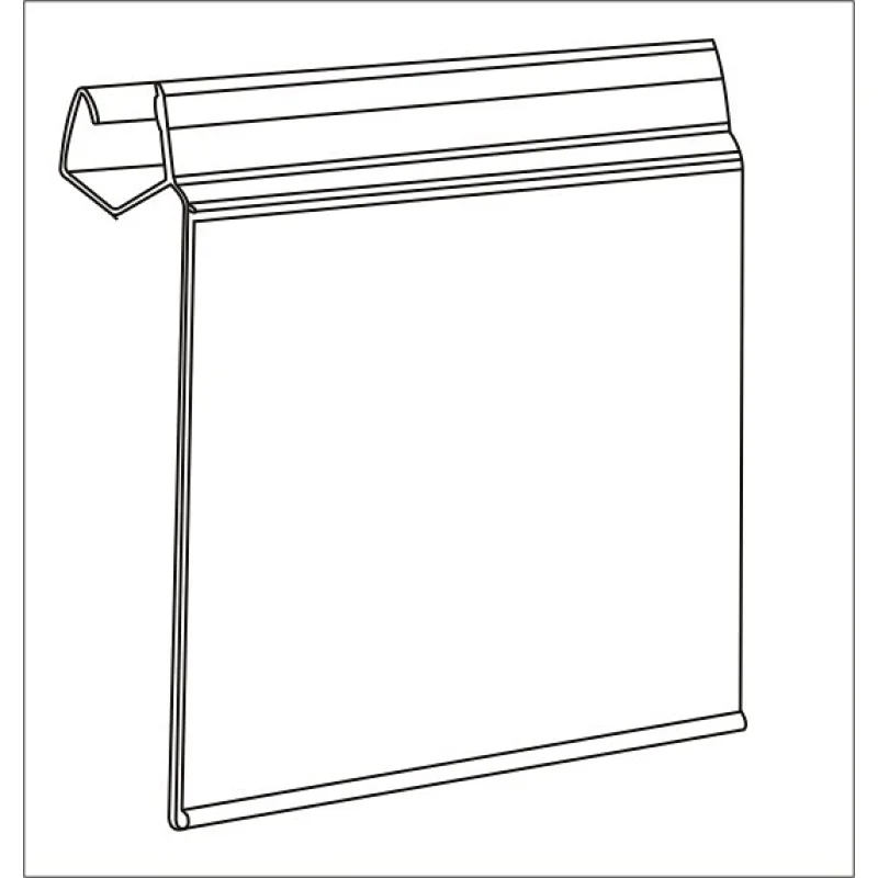 Price tag label holder for Storage Shelf