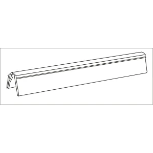 Plastic Data Strip for storage rack