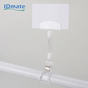 Adjustable Plastic Sign Pop Clip Ningbo Tianjie