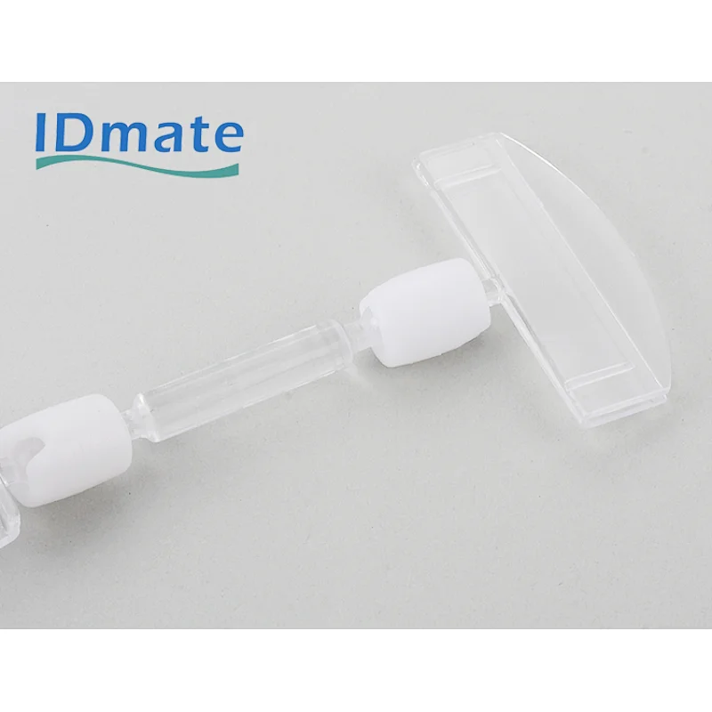 Adjustable Plastic Sign Price Holders Pop Clip