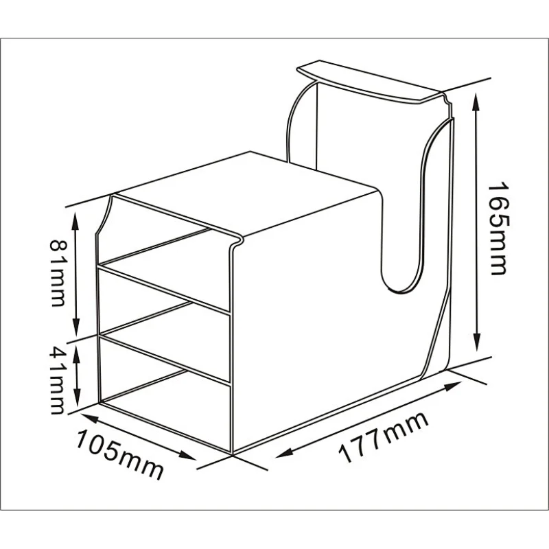 desk brochure holder