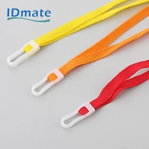 Tubular ID Lanyard With Plastic Hook