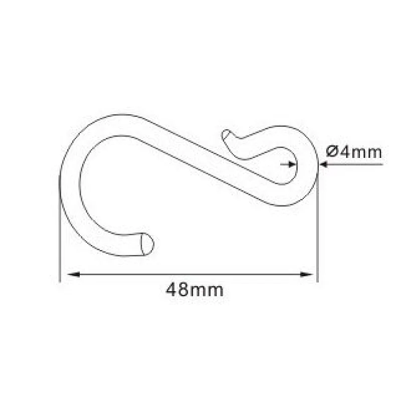 ABS S hook-A