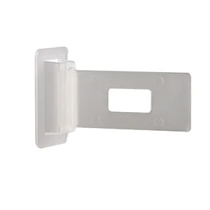 plastic corrugated clips with R-hole in center -C