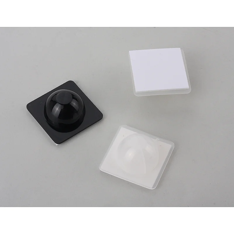 adhesive plastic display unit castor feet-2