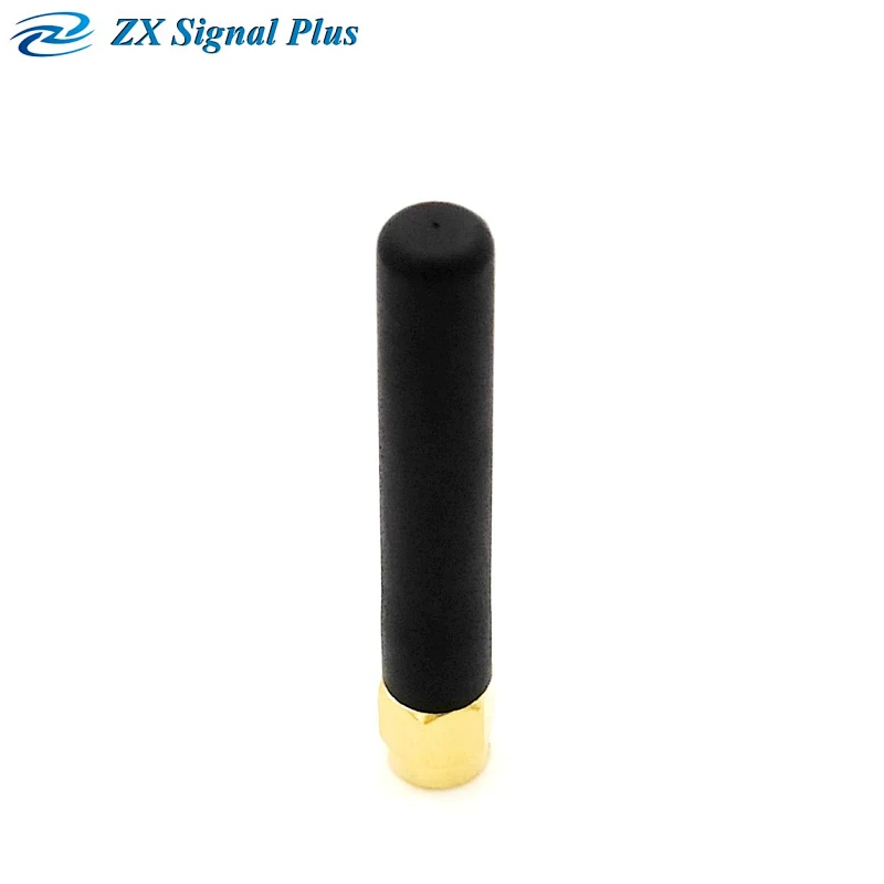 GSM /2G/3G/4G 2Dbi Gold 90 Degree Angle WIFI 4G Antenna SMA Male