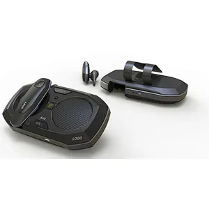 Bluetooth Car Kit + Bluetooth Earphone B-02 CSR4.0