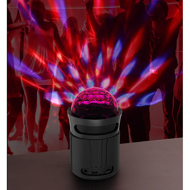 Disco Bluetooth Speaker with colorful LED lights