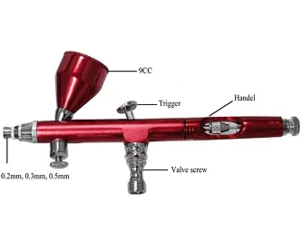 9cc cup new material airbrush (TJ-180)