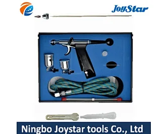 2 Cups Gravity Dual-Action Airbrush Spray Gun Trigger (AB-116K)