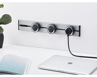 Moverable Aluminum Alloy Electrical Socket Rail