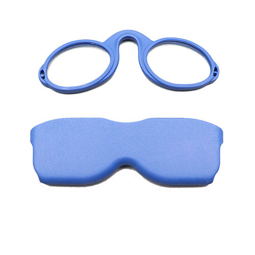 DTR001 Nose clip on portable no temple reading glasses
