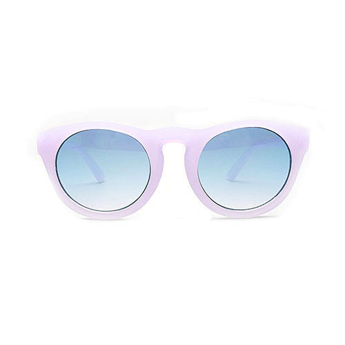 Light pink children biodegradable sunglasses recycled kid sun glasses