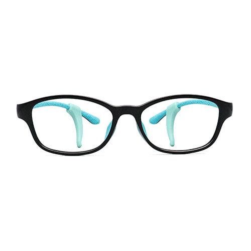 Lovely kids optical frame  double injection eyewear with rubber tips