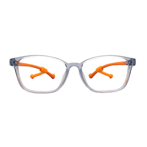 Square kids optical frame fashion round children double injection eyeglasses frame