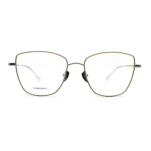 DTYST048 Titanium over size square fashion frame glasses