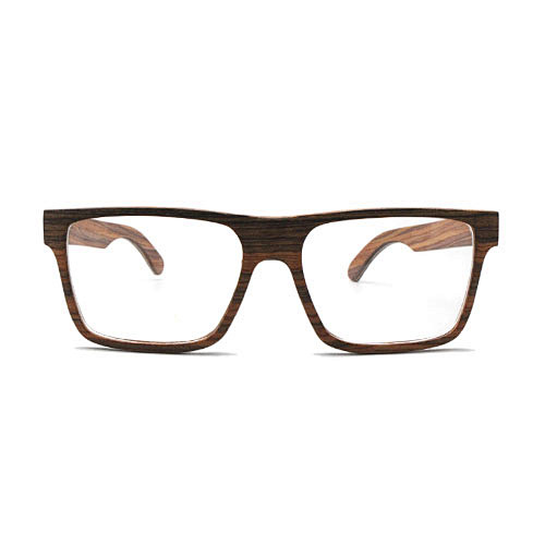 Oversized square men optical frame high-end bamboo environmental  eyewear