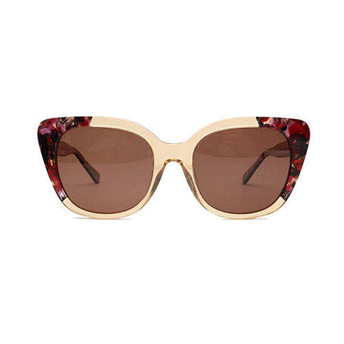 Female cat eye sunglasses acetate liminated sun glasses