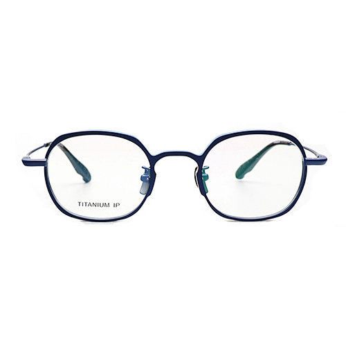 DTYST064 Titanium double color fashion frame glasses