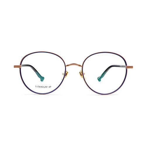 DTYST055 Titanium around fashion frame glasses