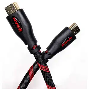 high speed Braided Hdmi to HDMI cable 8k gold plated male to male HDMI 2.1 cable