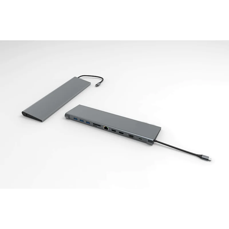 高速usb-c转6端口usb hub PD充电usb 3.0集线器