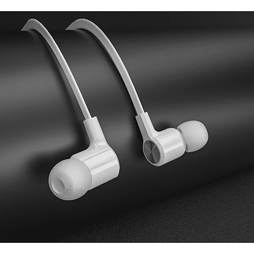 MFi certified Light-ning earphone with Built-In Mic and Sound Mode Adjustment Earbuds, flat cable MFi headphone