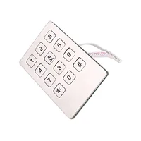 Stainless Steel Dust Proof 3x4 Buttons Uart Vending Machine Digit Keypad