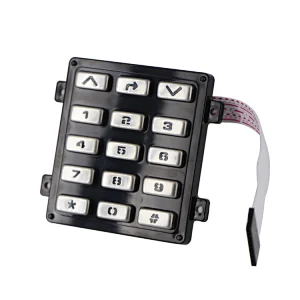 Tactile 3x5 15 Buttons Vending Machine Outdoor Keypad