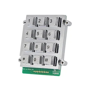 3x4 12 Braille Keys Keypad