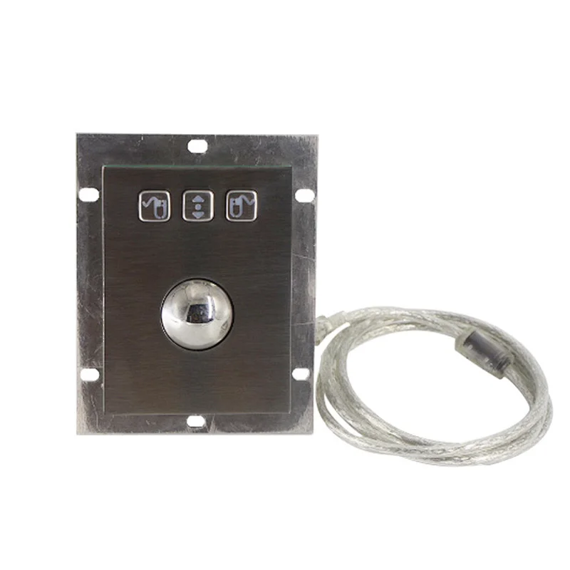 Military Ip65 Waterproof Capacitive Trackball Usb Alarm Systems Keypad